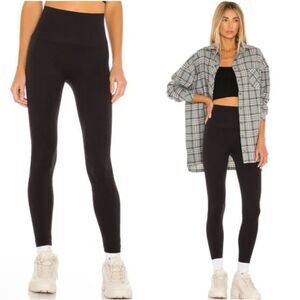 SPANX Look at me now Leggings in Black Sz Small Comfort Stretch Tummy Control